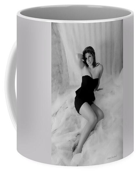 Lady Coffee Mug featuring the photograph Cloud Nine by Donna Blackhall
