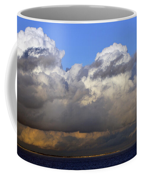 Portsmouth Coffee Mug featuring the photograph Clouds over Portsmouth by Tony Murtagh