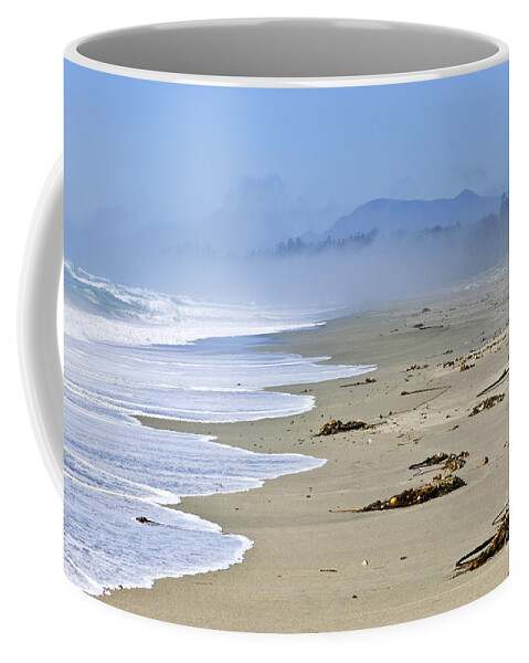 Pacific Coffee Mug featuring the photograph Coast of Pacific ocean in Canada 1 by Elena Elisseeva