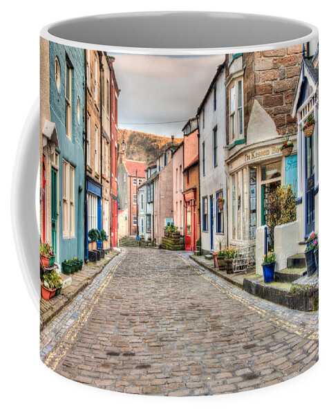 Architecture Coffee Mug featuring the photograph Cobbled Street by Sue Leonard