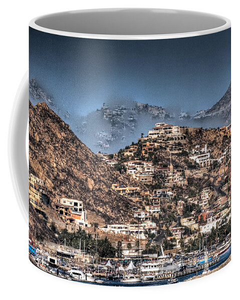 Cabo San Lucas Coffee Mug featuring the photograph Cobo San Lucas-Abstract HDR by John Magyar Photography