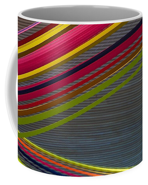 New Zealand Coffee Mug featuring the photograph Color Strips by Stuart Litoff