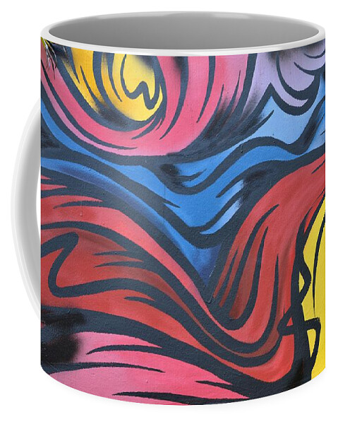 Singapore Coffee Mug featuring the photograph Colorful urban street art from Singapore by Imran Ahmed