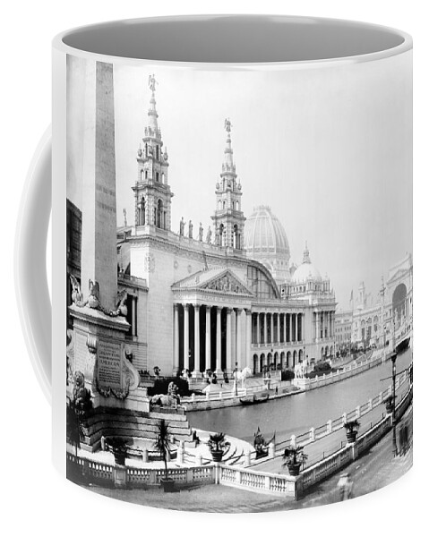 Science Coffee Mug featuring the photograph Columbian Expo, Palace Of Mechanic by Science Source