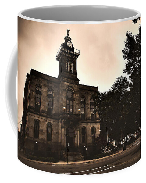 Courthouse Coffee Mug featuring the photograph Columbiana County Courthouse by Michelle Joseph-Long