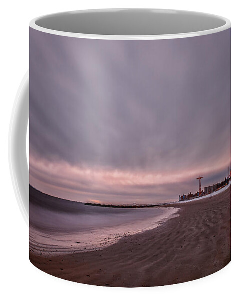 Coney Island Coffee Mug featuring the photograph Coney Island Bound by Evelina Kremsdorf
