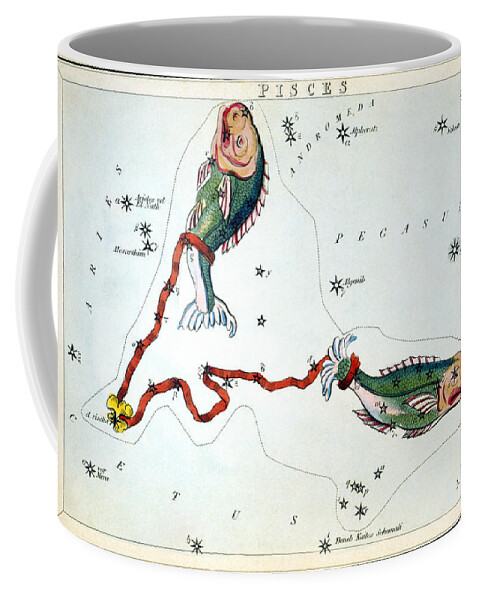 1825 Coffee Mug featuring the photograph Constellation: Pisces by Granger