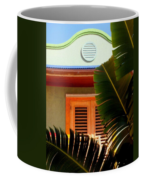 Tropical Coffee Mug featuring the photograph Cool Tropics by Karen Wiles