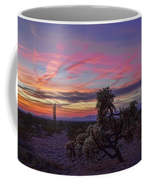 Arizona Coffee Mug featuring the photograph Cool Winter Nights by Ryan Seek