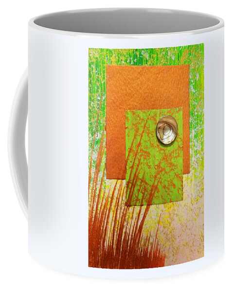 Copper Sunset Coffee Mug featuring the painting Copper Sunset by Darren Robinson