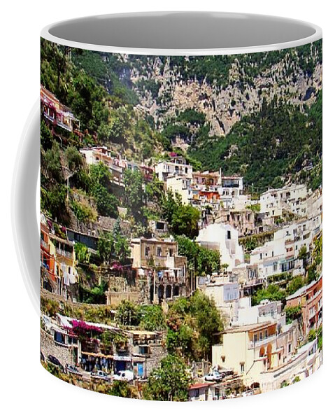 Amalfi Coffee Mug featuring the photograph Costiera Amalfitana by Zinvolle Art