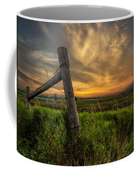 Marshall Coffee Mug featuring the photograph Country Sunrise by Aaron J Groen