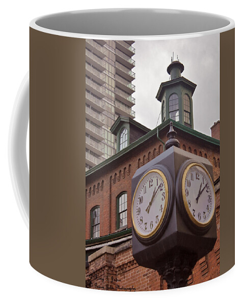 Courtyard Coffee Mug featuring the photograph Courtyard Time by Hany J
