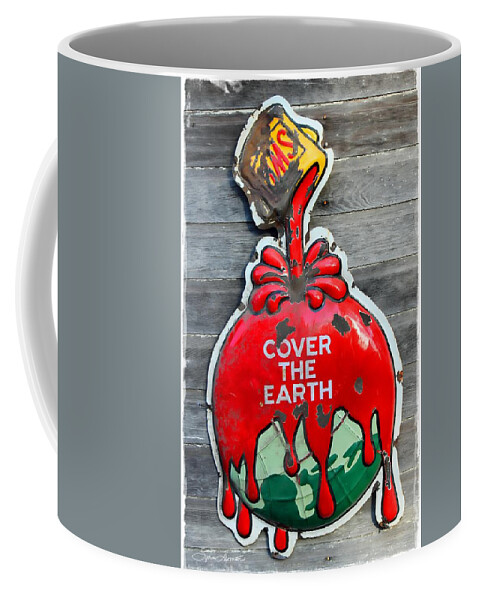 Sherwin Williams Coffee Mug featuring the photograph Cover the Earth by Sylvia Thornton