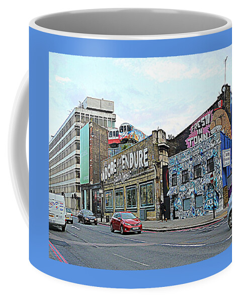 Artwork Coffee Mug featuring the photograph Crazy London by Gordon James