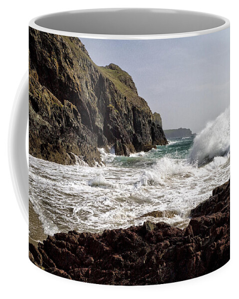 Shirley Mitchell Coffee Mug featuring the photograph Cross Currents by Shirley Mitchell