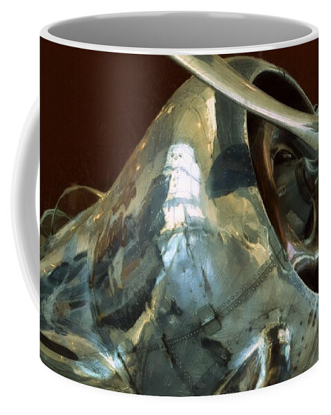 Monoplane Coffee Mug featuring the photograph Curtiss-Wright CW-22 Monoplane by Michelle Calkins