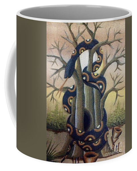 Piton Coffee Mug featuring the photograph Custom by Fania Simon