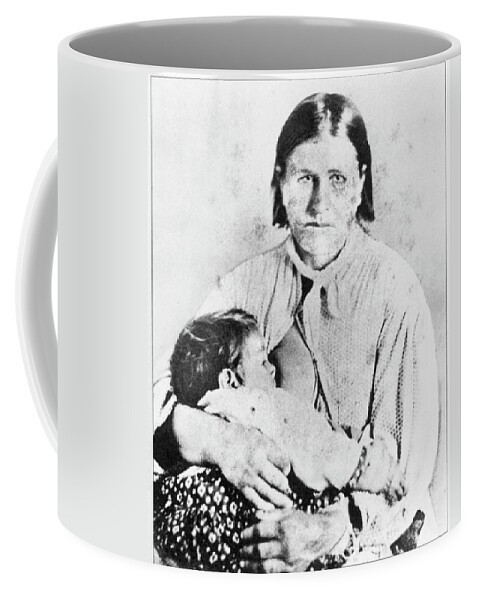 19th Century Coffee Mug featuring the photograph Cynthia Ann Parker by Granger
