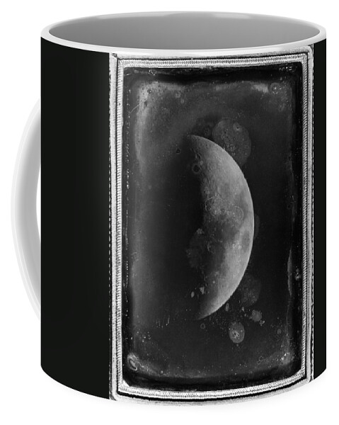 1852 Coffee Mug featuring the photograph Daguerreotype: Moon, 1852 by Granger