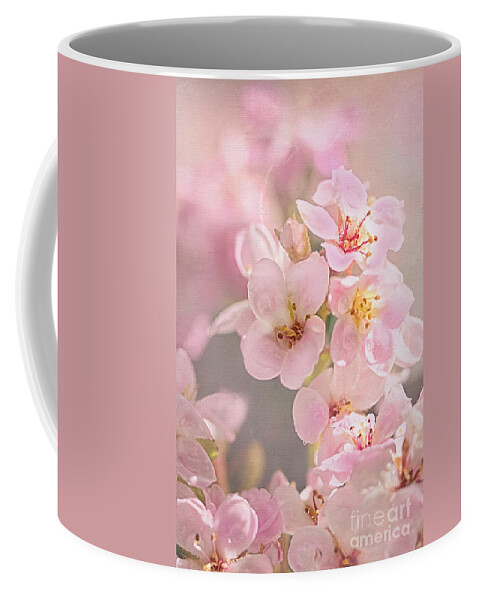 Photography Coffee Mug featuring the photograph Dainty Blossoms of Spring by Kaye Menner