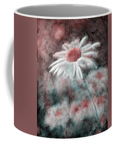 Daisies Coffee Mug featuring the photograph Daisies ... again - p11ac2t1 by Variance Collections