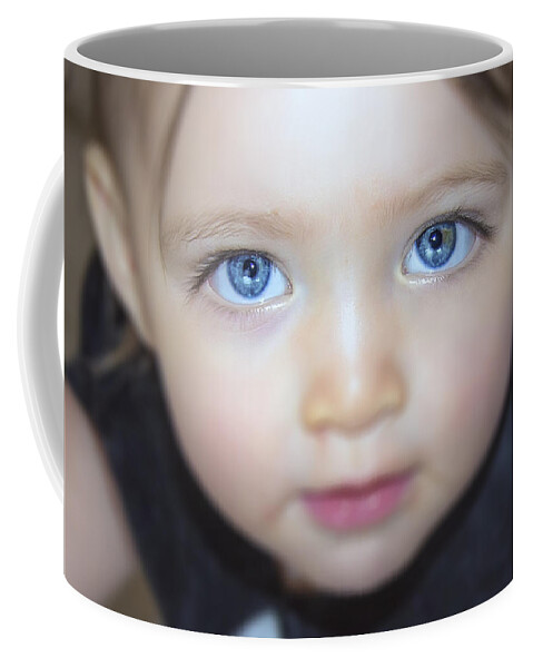 2d Coffee Mug featuring the photograph Dakota's Eyes by Brian Wallace