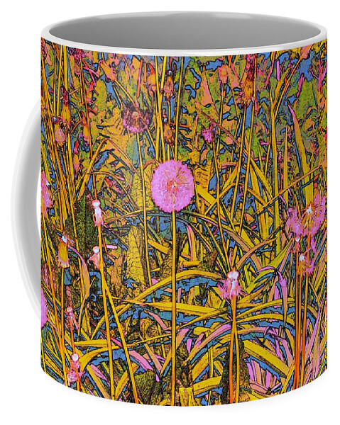 Dandelion Coffee Mug featuring the photograph Dandelions by Beverly Shelby