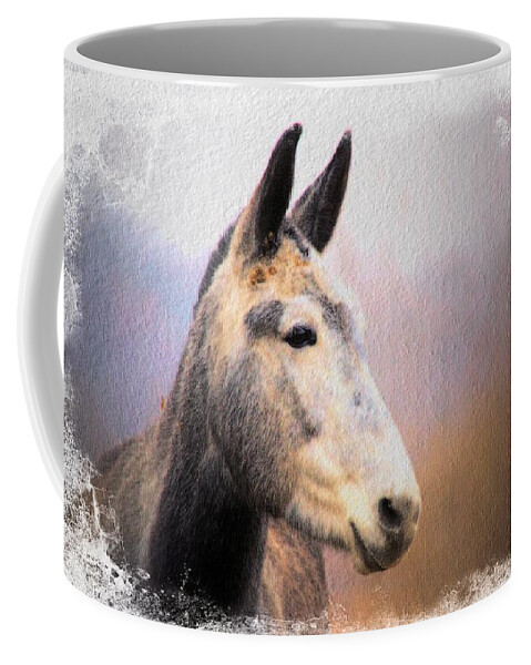 Equine Coffee Mug featuring the photograph Dappled Mare by Bonfire Photography