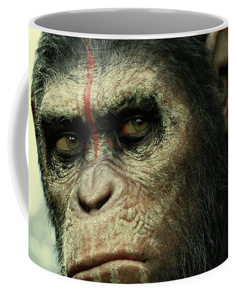 Apes Coffee Mug featuring the photograph Dawn of the Planet of the Apes by Movie Poster Prints