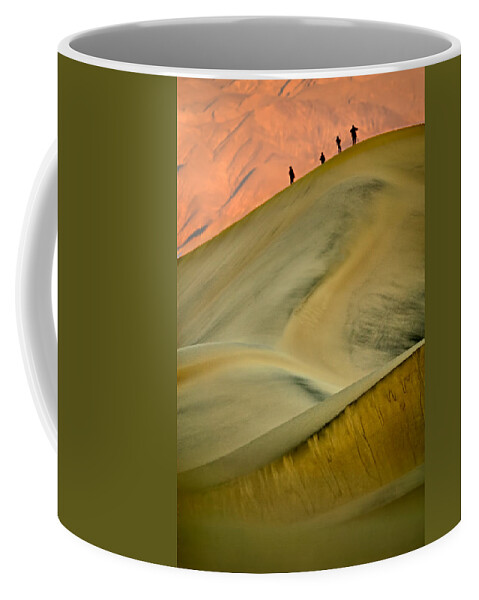 2006 Coffee Mug featuring the photograph Dawn Viewers at Death Valley by Robert Charity