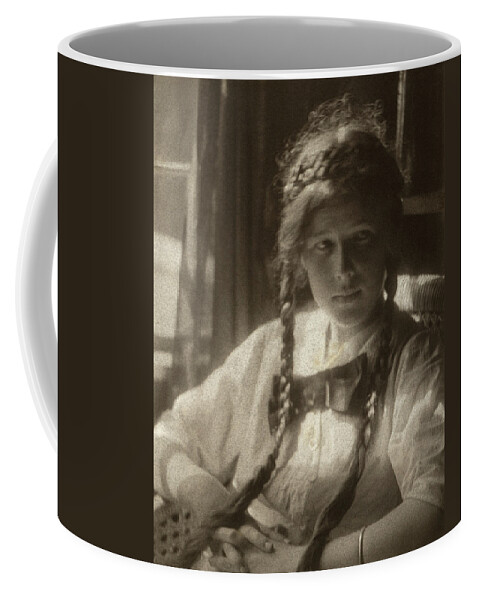 1905 Coffee Mug featuring the photograph Day Girl, C1905 by Granger