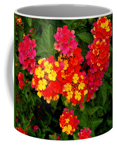 Fine Art Coffee Mug featuring the photograph Day Glo Summer by Rodney Lee Williams
