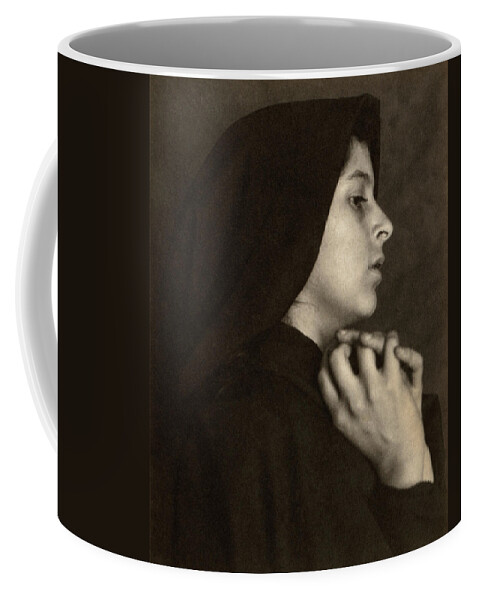 Black Coffee Mug featuring the photograph Day Woman, C1898 by Granger