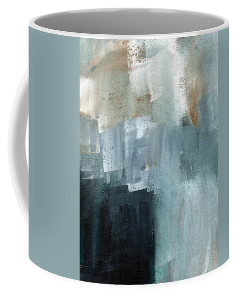 Abstract Art Coffee Mug featuring the painting Days Like This - Abstract Painting by Linda Woods