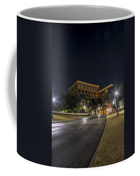 Dallas Coffee Mug featuring the photograph Death of a President by David Morefield