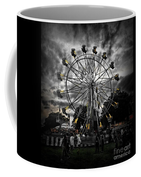 Carnival Coffee Mug featuring the photograph Death Wheel by September Stone