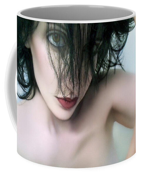 Denial Coffee Mug featuring the photograph Denials Downward Spiral by Jaeda DeWalt