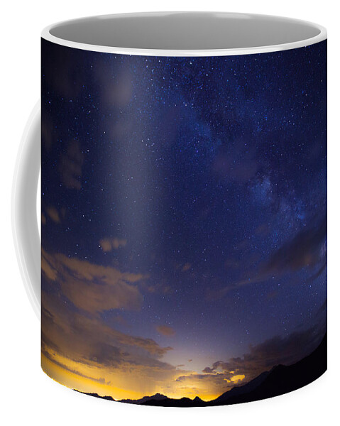 Milky Way Coffee Mug featuring the photograph Denver's Milky Way by Darren White