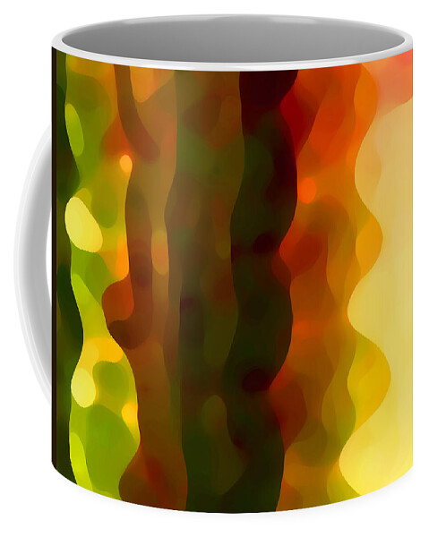 Bold Coffee Mug featuring the painting Desert Pattern 3 by Amy Vangsgard