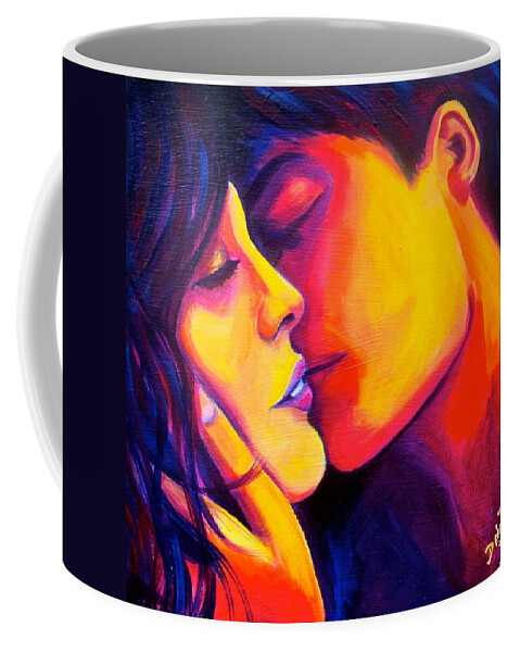 Desire Coffee Mug featuring the painting Desire by Debi Starr