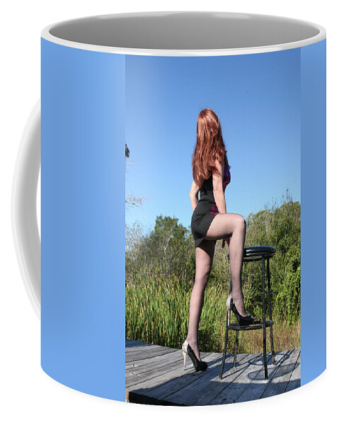 Everglades City Fl Professional Photographer Lucky Cole Coffee Mug featuring the photograph Desiree Knight 1541 by Lucky Cole