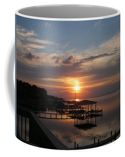 Sky Coffee Mug featuring the photograph Destin Sunset by Annika Farmer