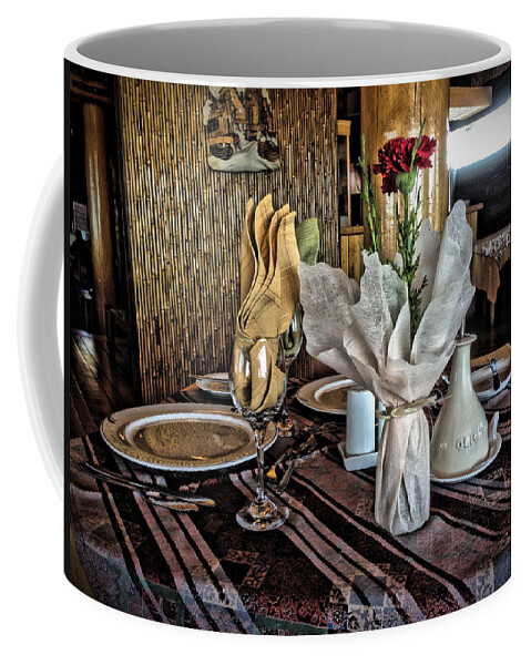 Photograph Coffee Mug featuring the photograph Dinner for Two by Richard Gehlbach