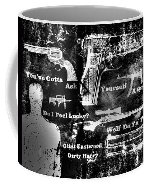 Dirty Harry Coffee Mug featuring the photograph Dirty Harry by Michael Damiani