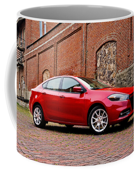 1.4 Litre Coffee Mug featuring the photograph Dodge Dart by George Strohl