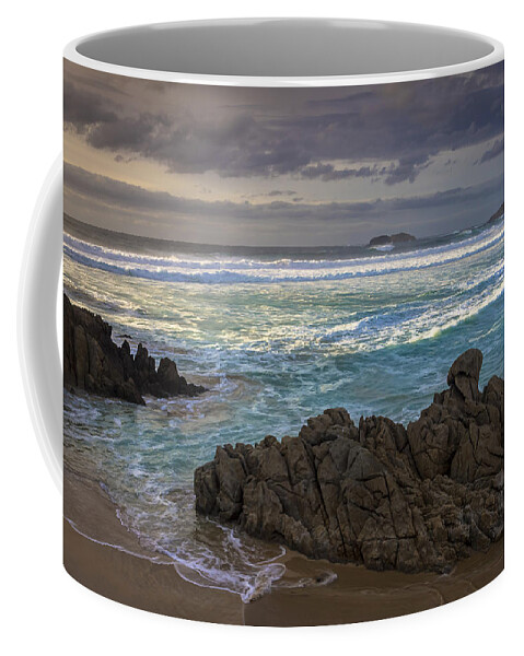 Doniños Coffee Mug featuring the photograph Doninos Beach Ferrol Galicia Spain by Pablo Avanzini