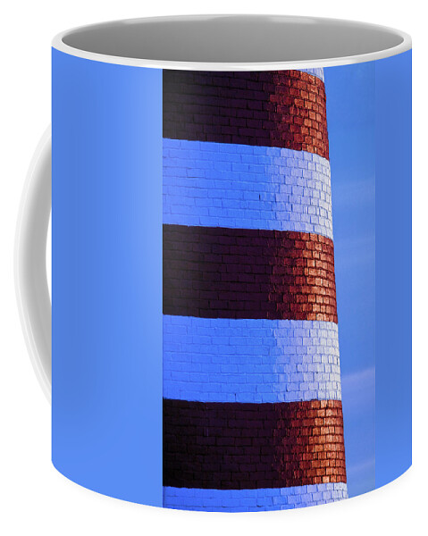 West Quoddy Head State Lighthouse Coffee Mug featuring the photograph Down East Maines Red and White Striped Lighthouse by Marty Saccone