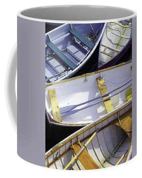 Boat Coffee Mug featuring the photograph Downeast Gridlock by Brent L Ander