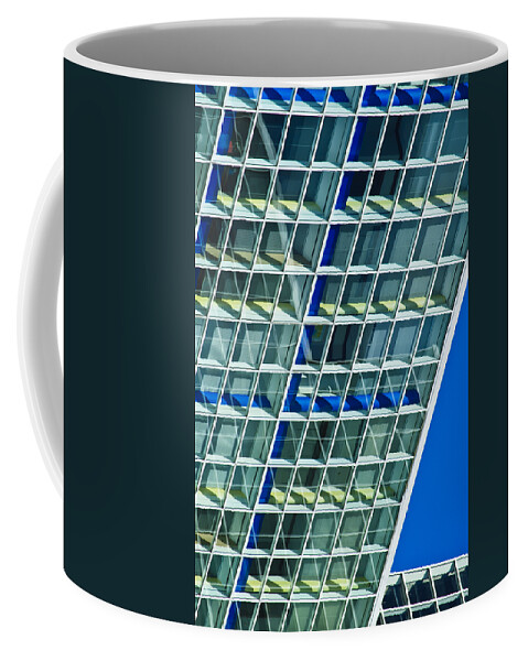 Architecture Coffee Mug featuring the photograph Downtown by Christi Kraft